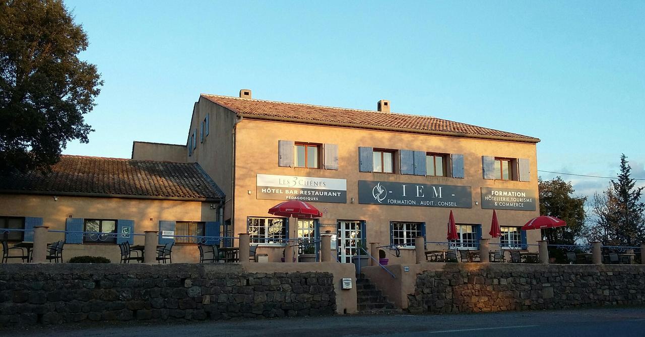 Hotel Restaurant Les 3 Chenes Fréjus 外观 照片